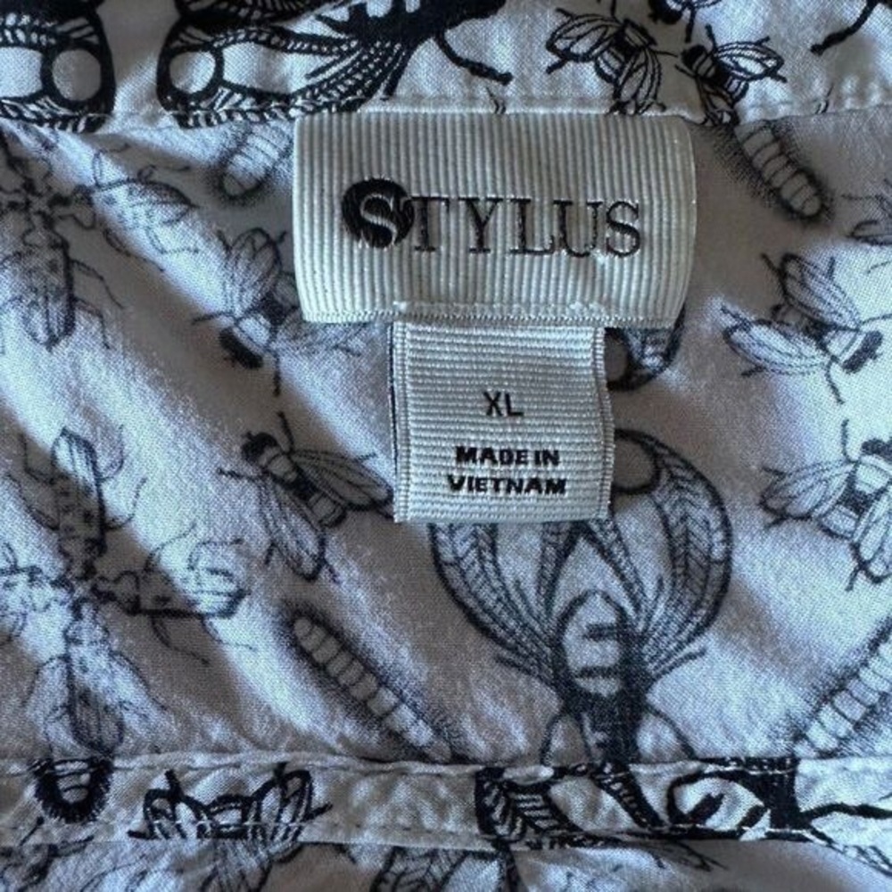 SHEIN Monochrome Patterned Blouse - image 3